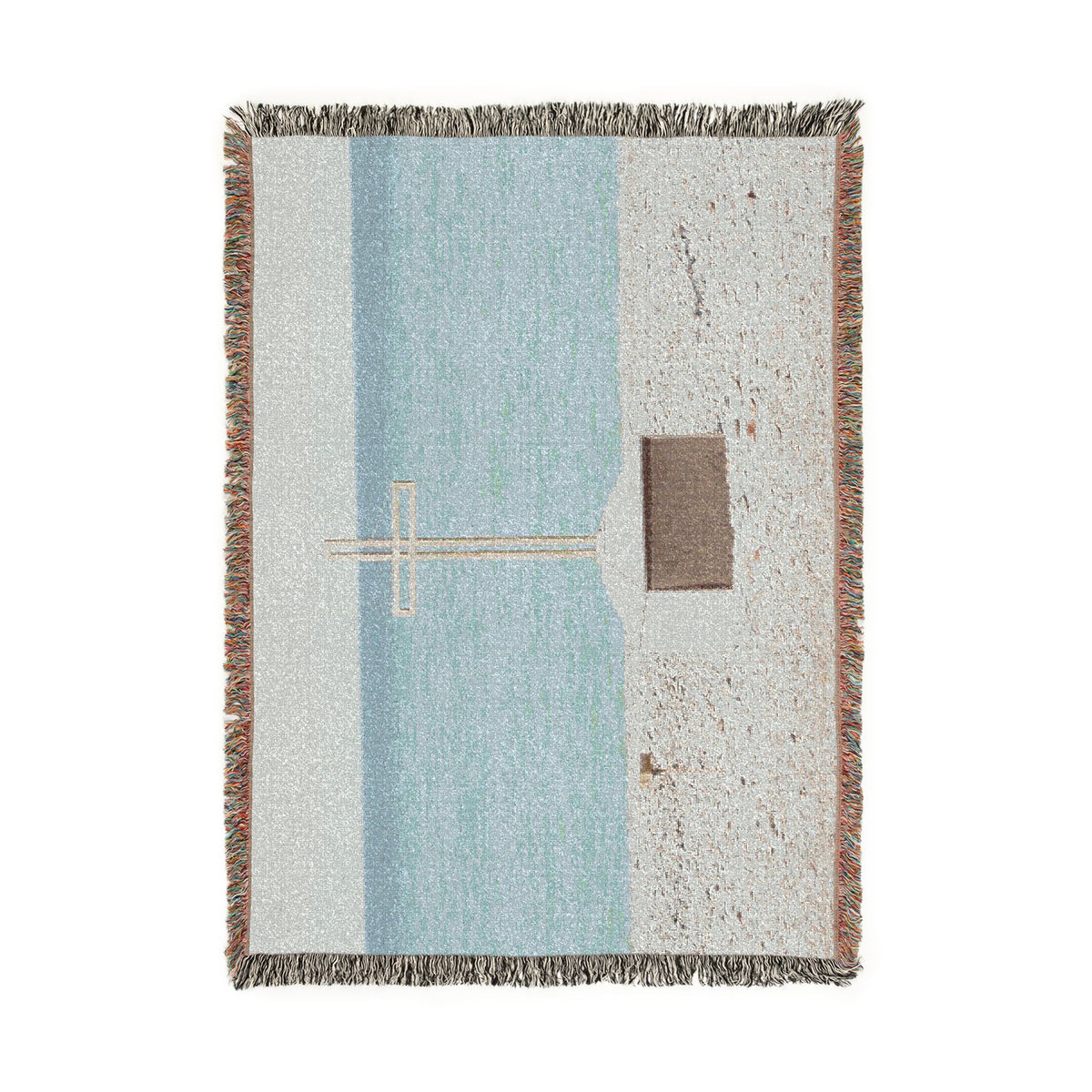 Cross by the Sea Blanket
