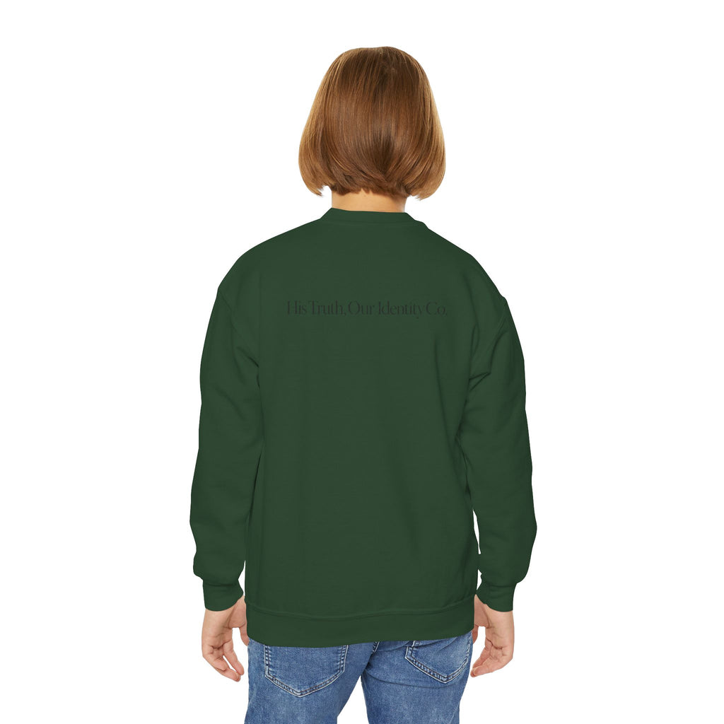 Jesus Loves Me Youth Crewneck