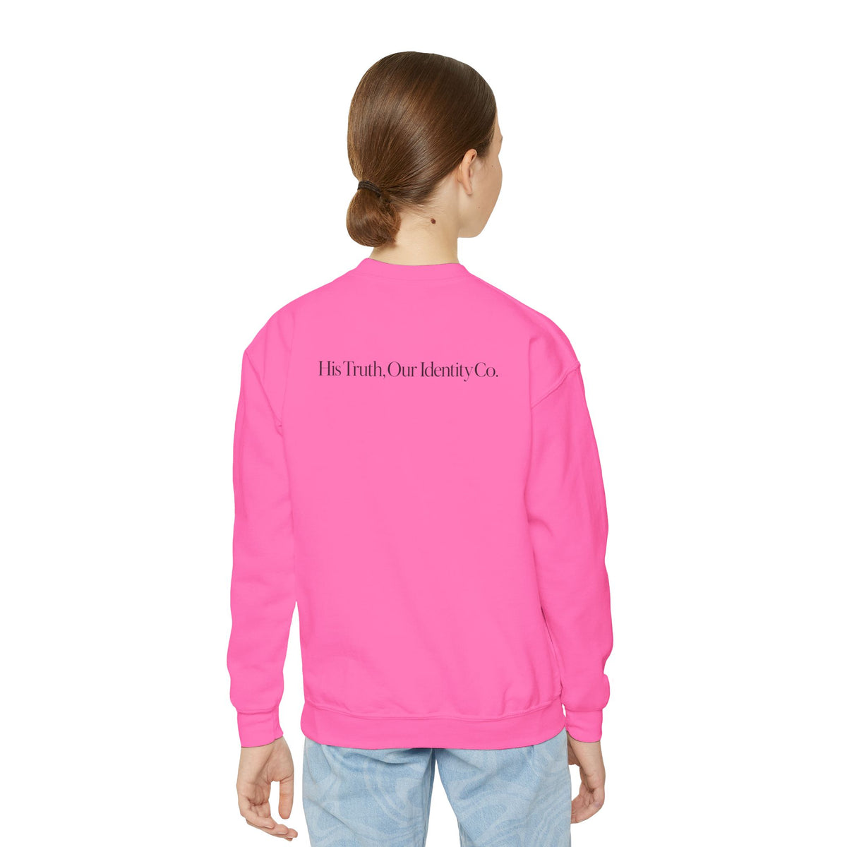 Jesus Loves Me Youth Crewneck