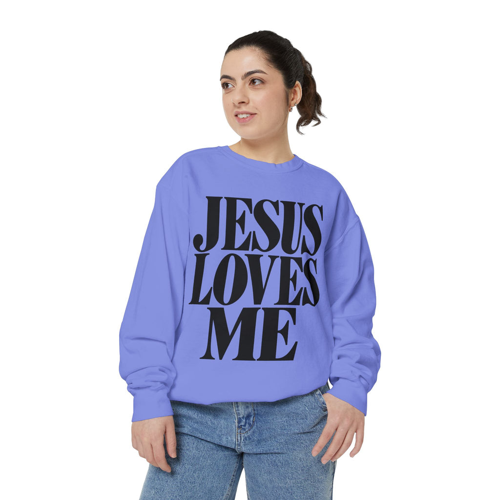 Jesus Loves Me Unisex Crewneck