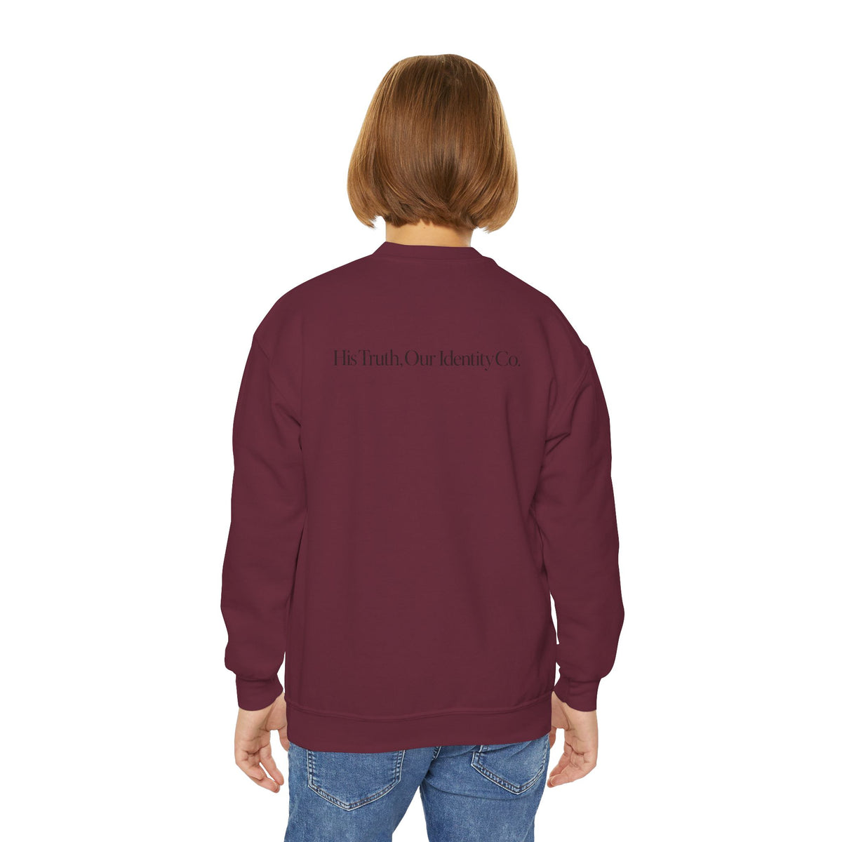 Jesus Loves Me Youth Crewneck