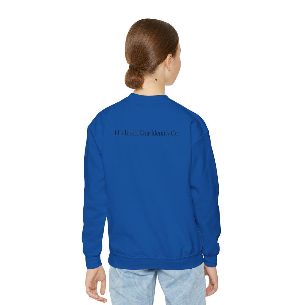 Jesus Loves Me Youth Crewneck