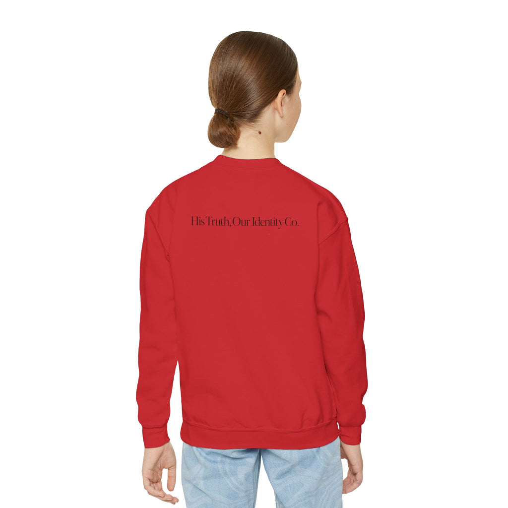 Jesus Loves Me Youth Crewneck