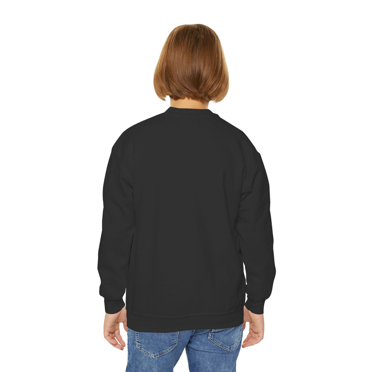 Play for Him Football Youth Crewneck