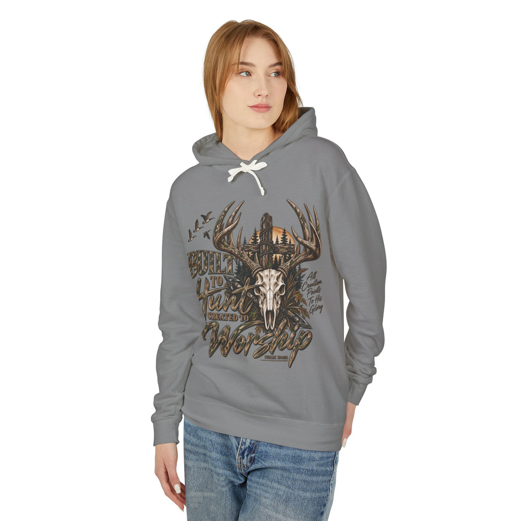 Built to Hunt, Created to Worship Unisex Hoodie