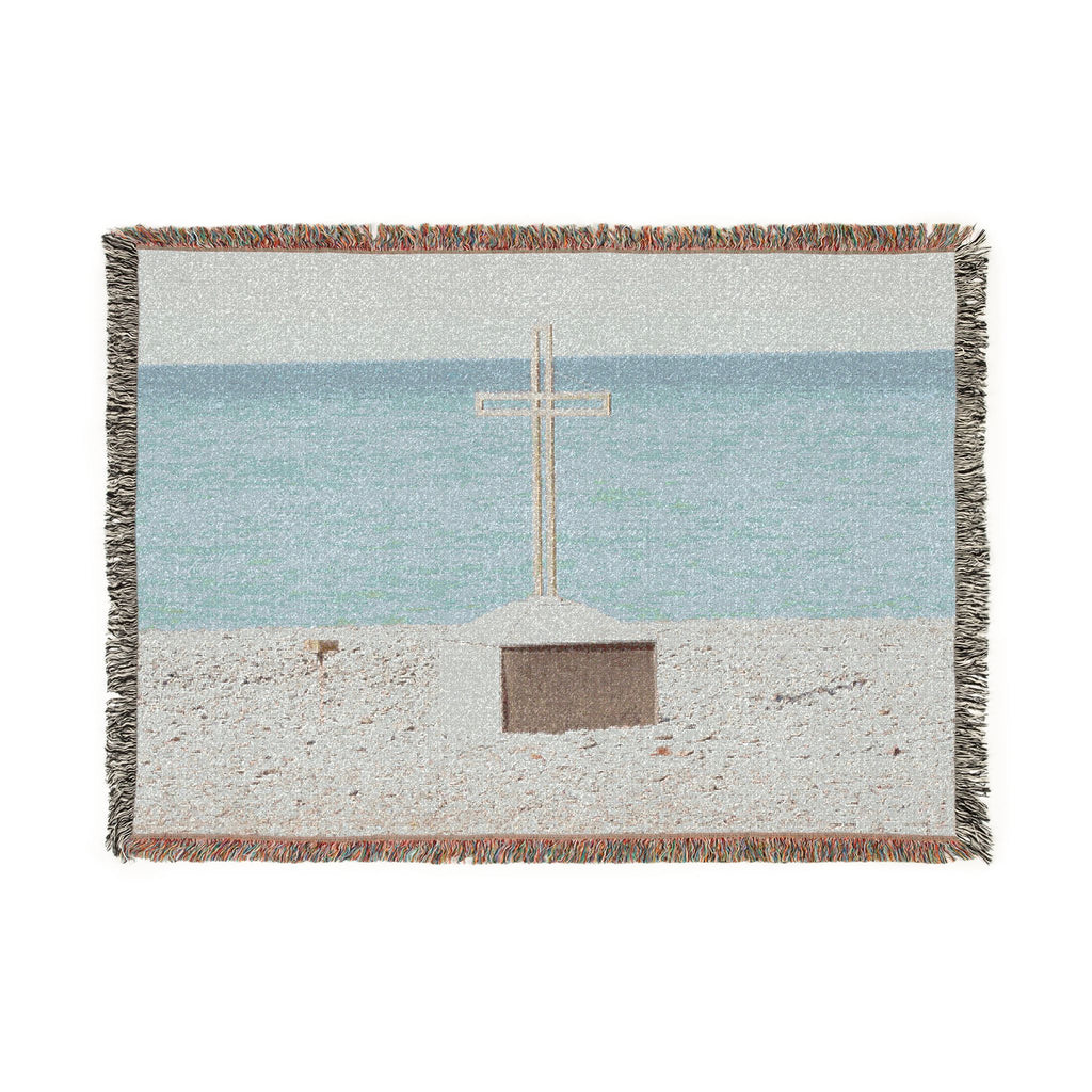 Cross by the Sea Blanket