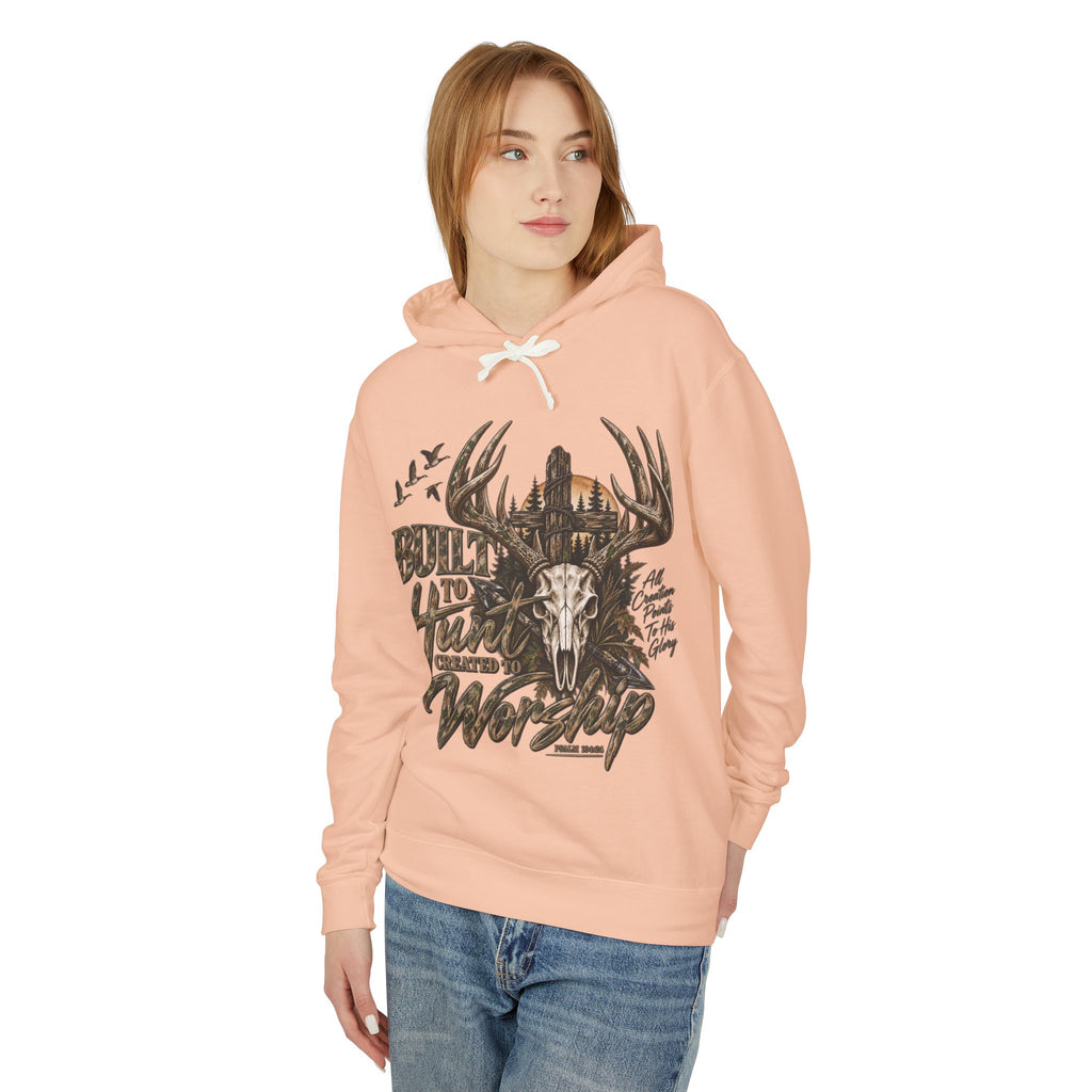 Built to Hunt, Created to Worship Unisex Hoodie