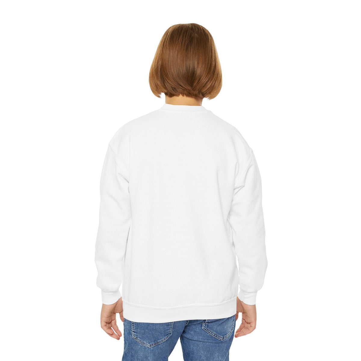 Play for Him Football Youth Crewneck