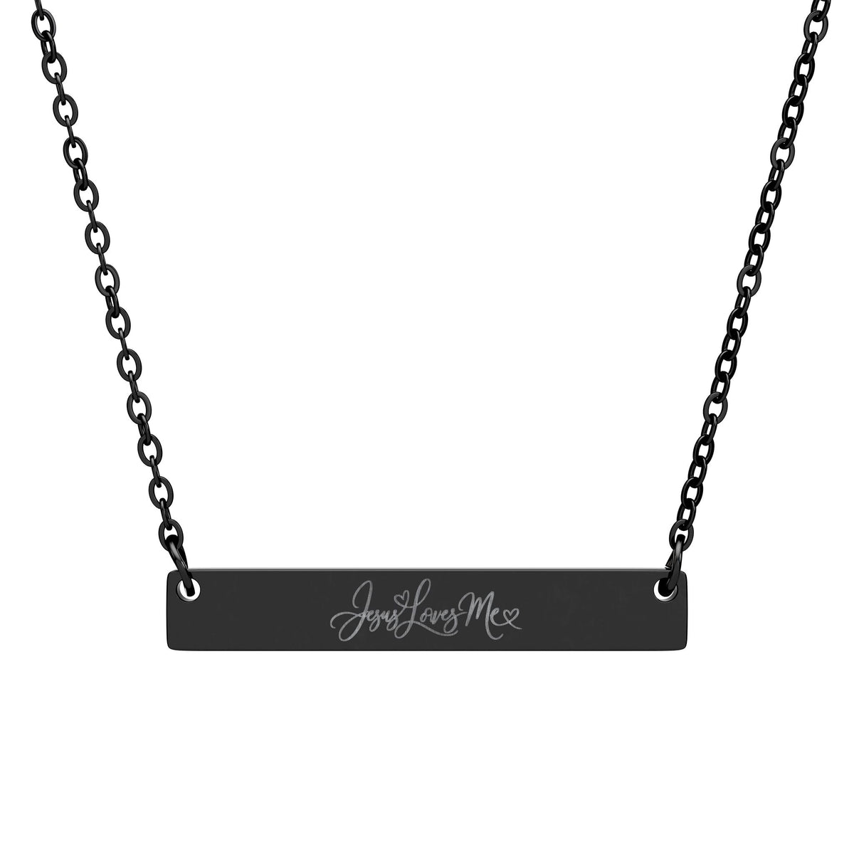 Jesus Loves Me Necklace